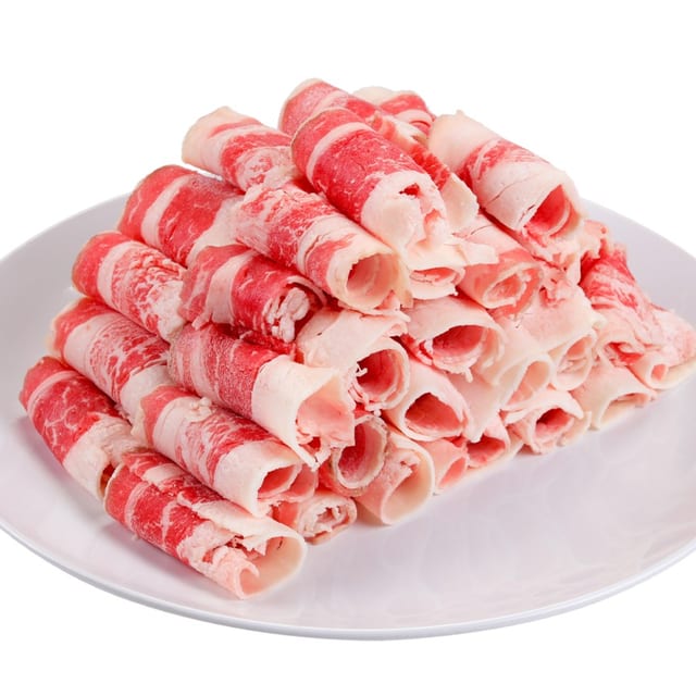 Sliced Beef.