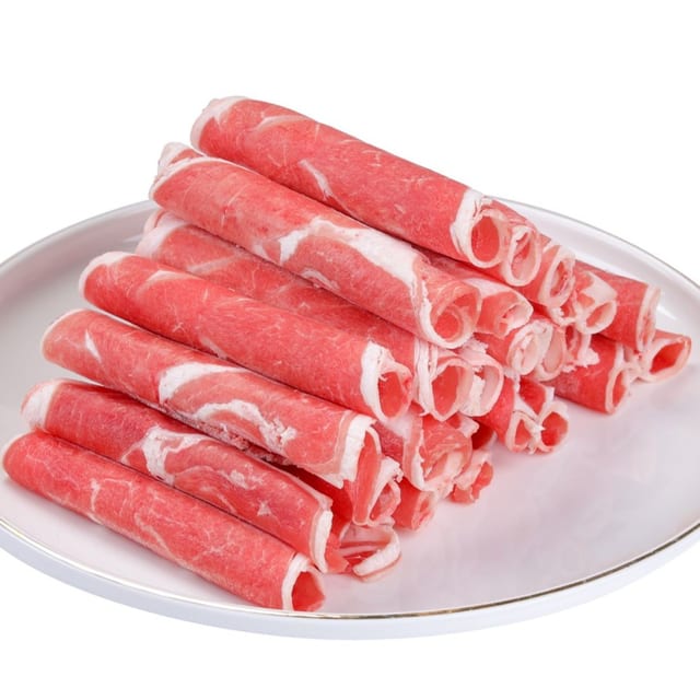 Sliced Lamb.