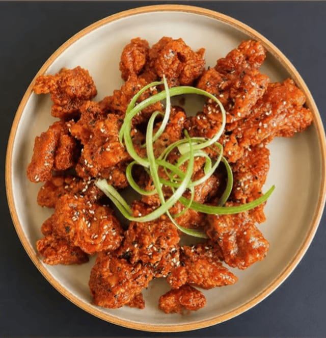 Korean Fried Chicken Bites.