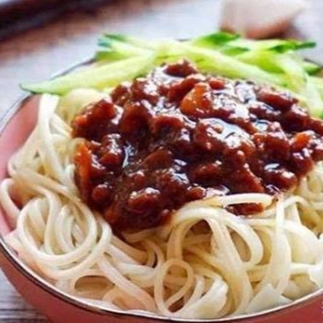 Egg ZhaJiang Noodles.